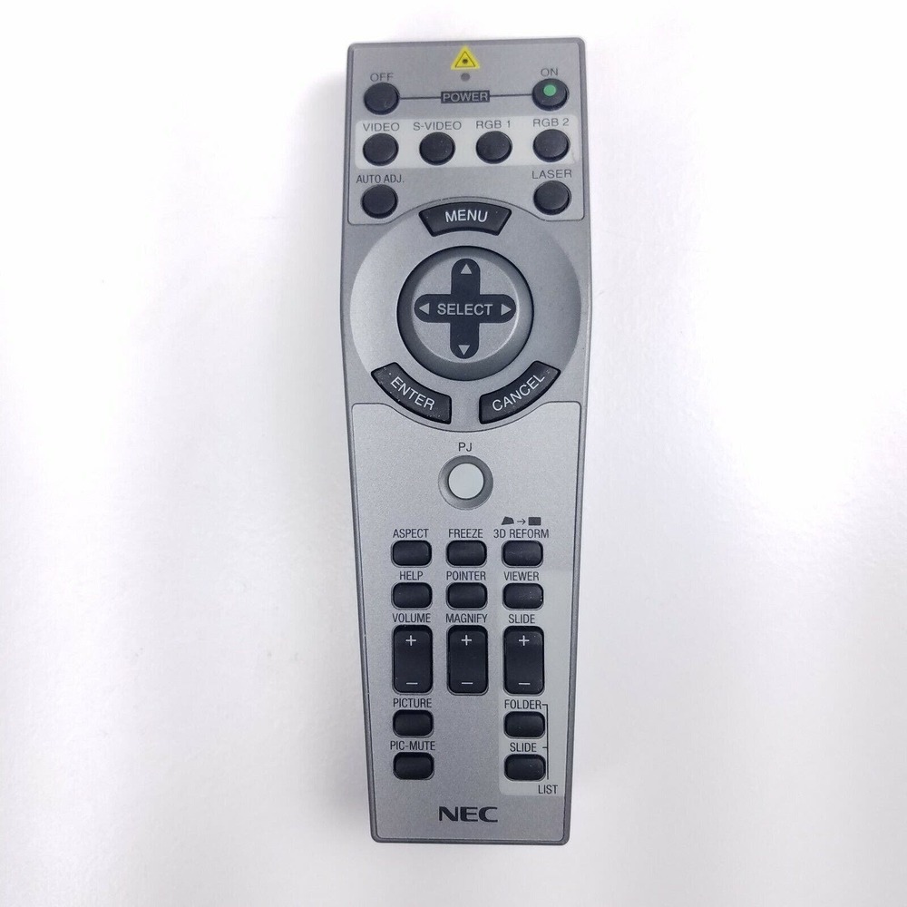 NEC RD391E 2Z013621 Remote Control for LCD Projector 7N900351 7N900352 7N900354